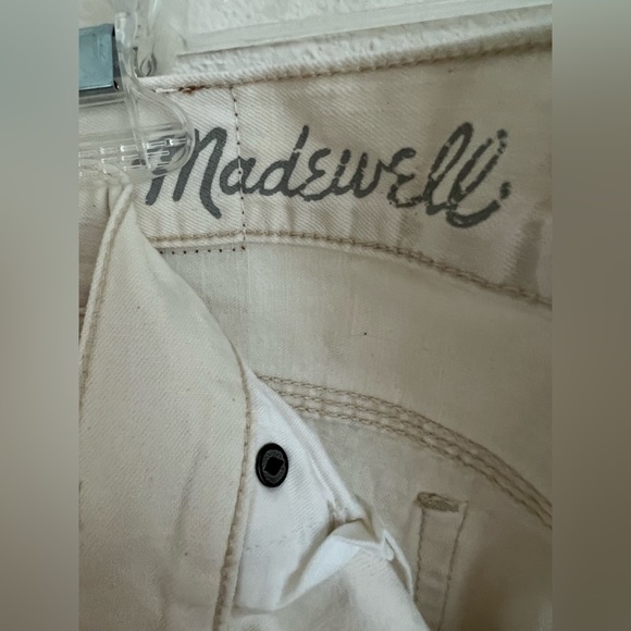 Madewell Boyjean In Off White - Picture 4 of 9